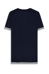 Tricot Power Knit T-Shirt Jersey Piping Mc Dark Navy