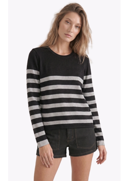 Tricot Power Stripes Cinza Medio