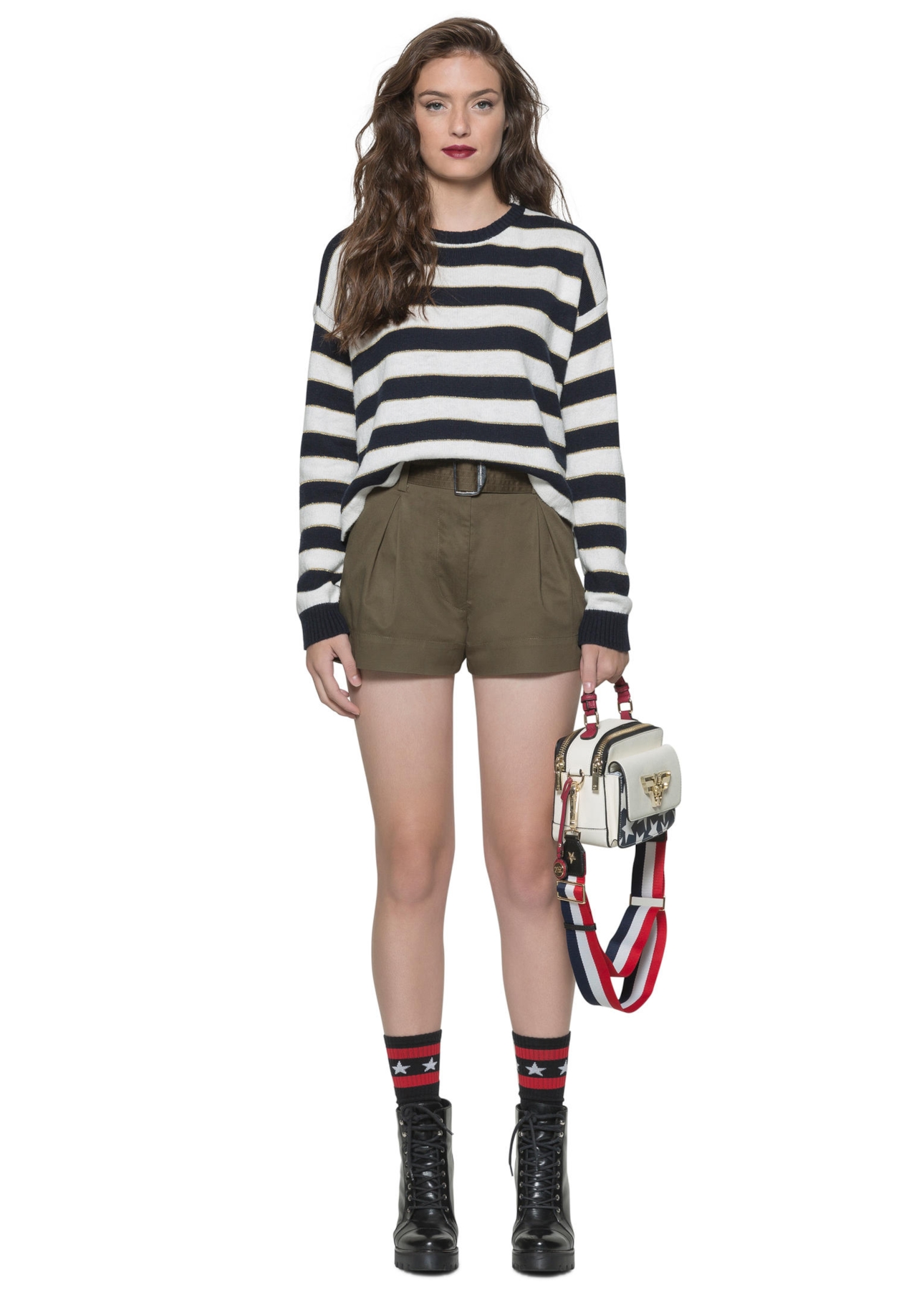Tricot Round Neck Off White