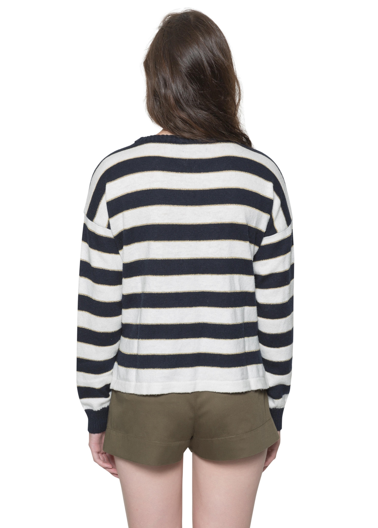 Tricot Round Neck Off White