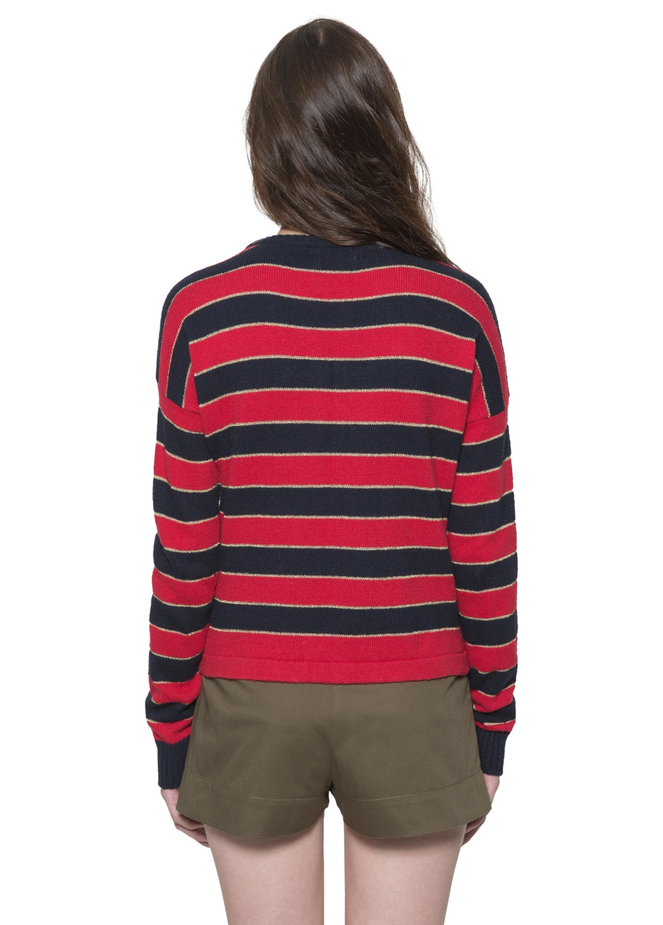 Tricot Round Neck Vermelho