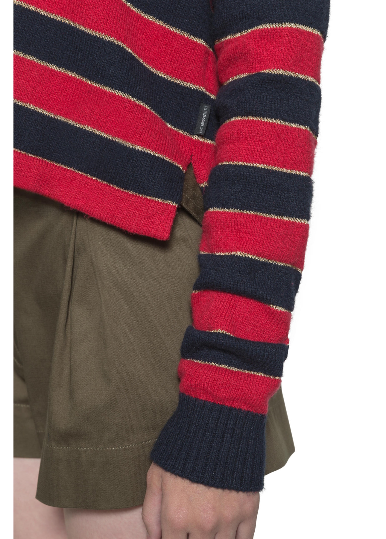 Tricot Round Neck Vermelho