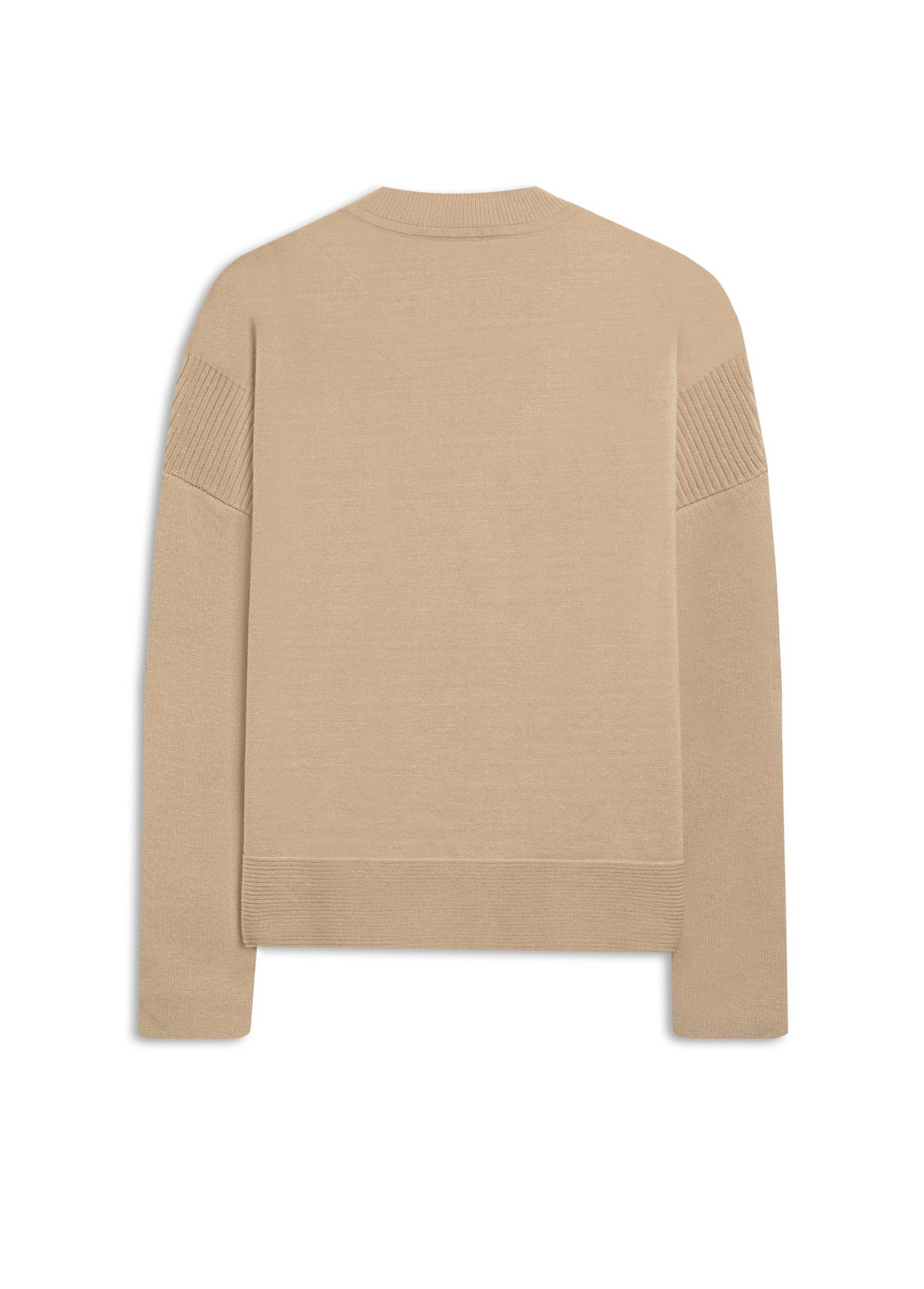 Tricot Siena Knit Wide Turtleneck Areia