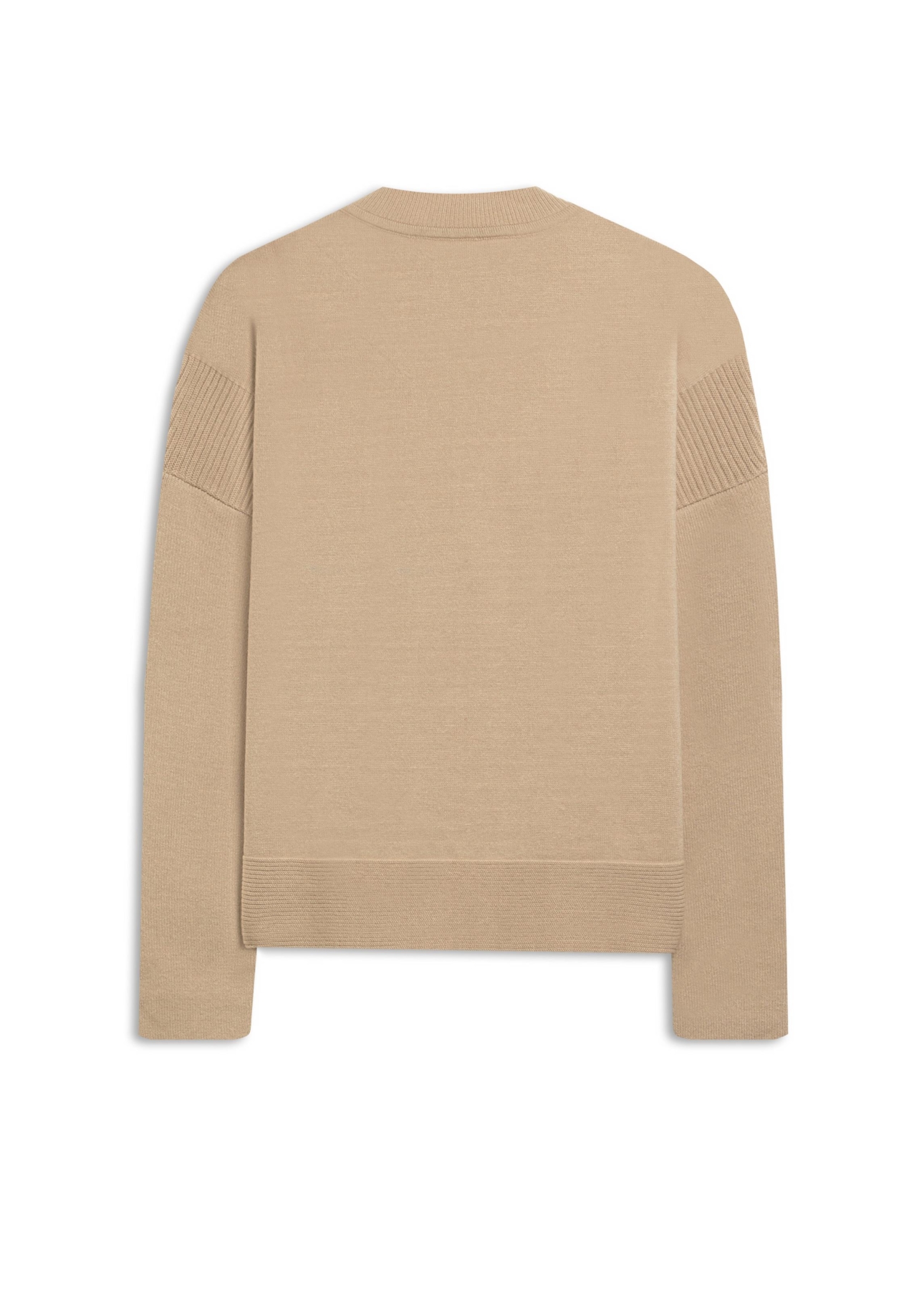 Tricot Siena Knit Wide Turtleneck Ml Areia