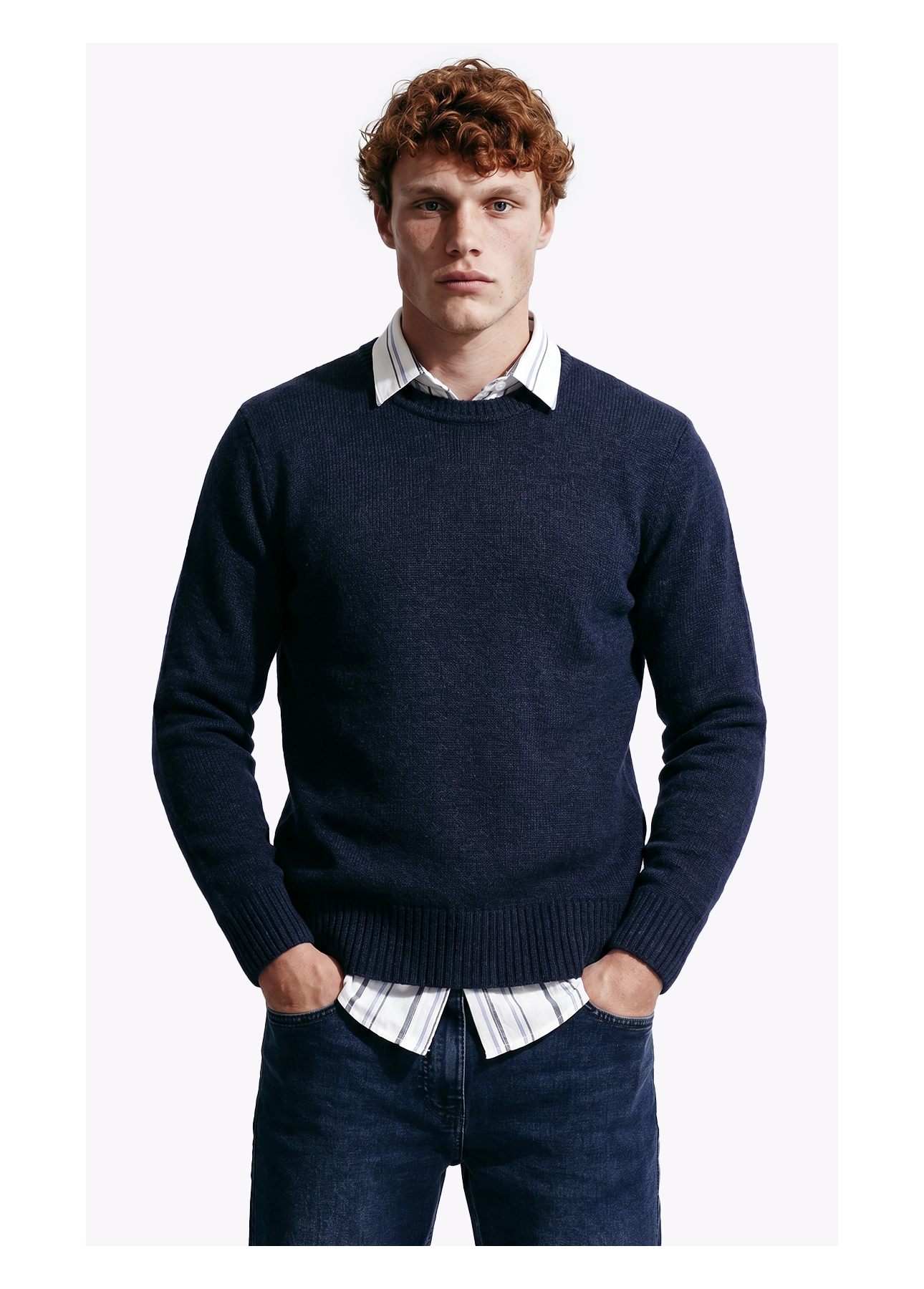 Tricot  Snug Knit Dark Navy