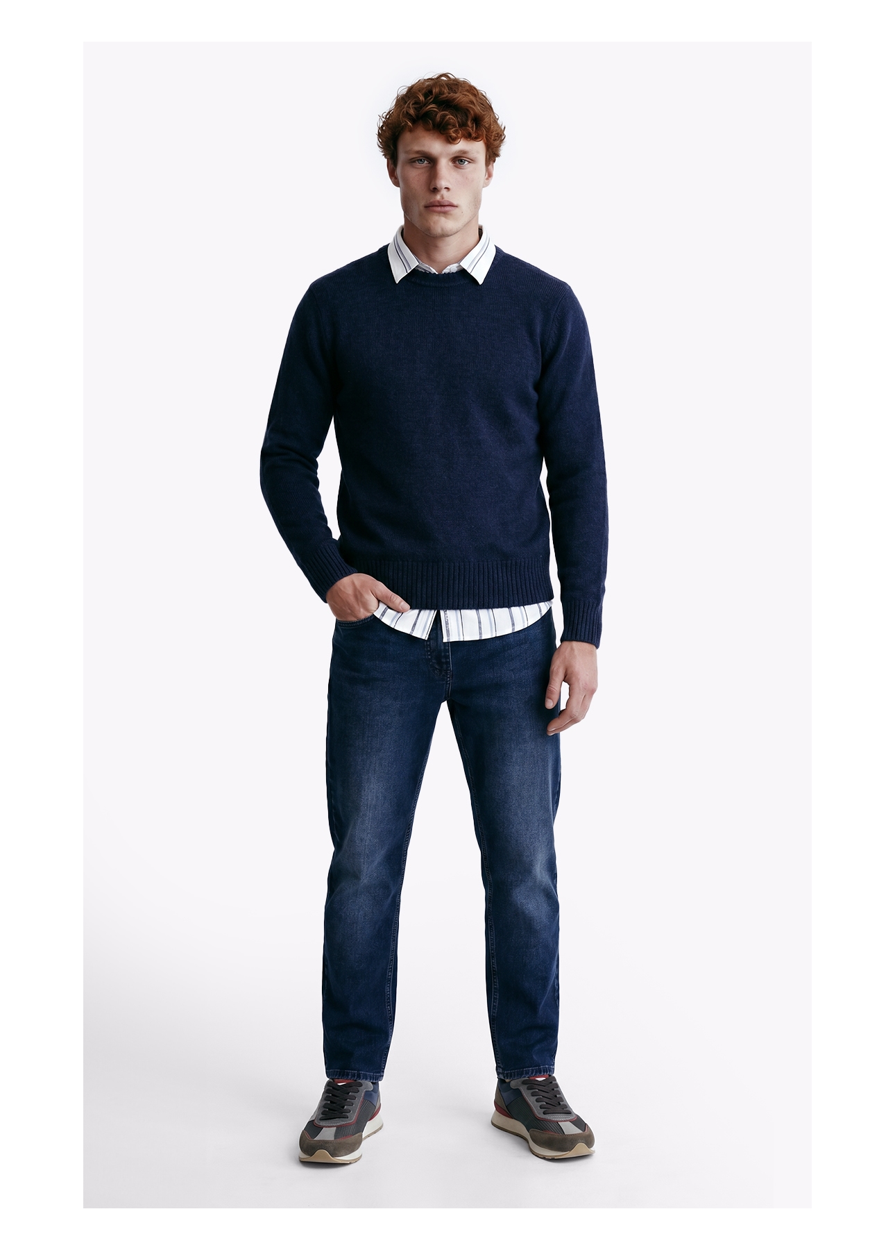 Tricot  Snug Knit Dark Navy