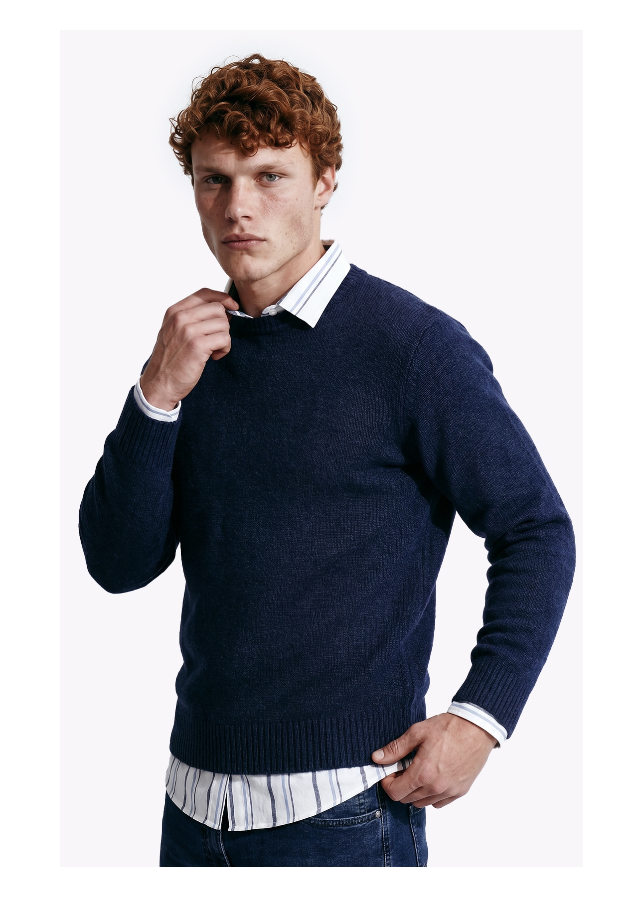 Tricot  Snug Knit Dark Navy