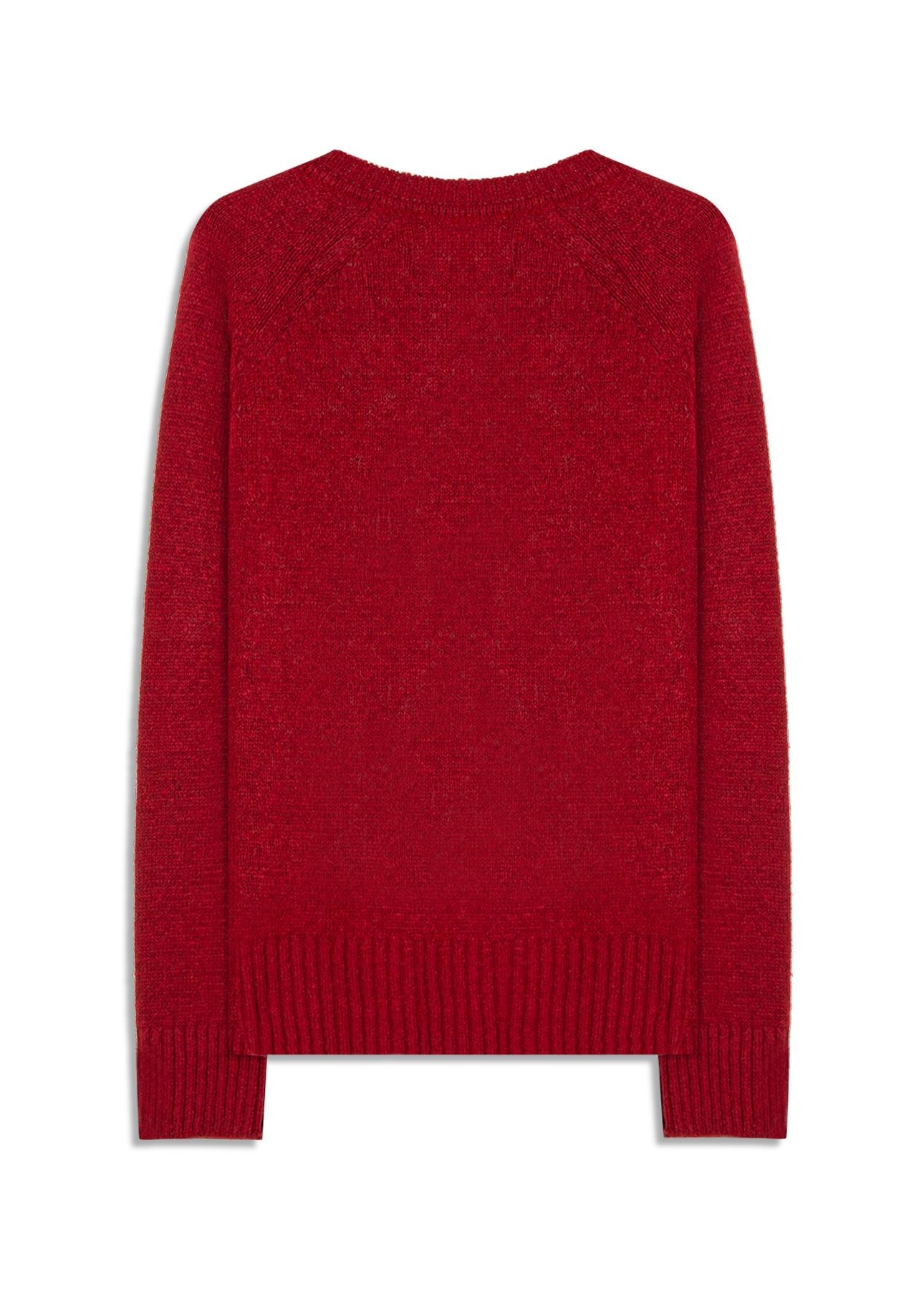 Tricot Snug Knit Sweater Vermelho