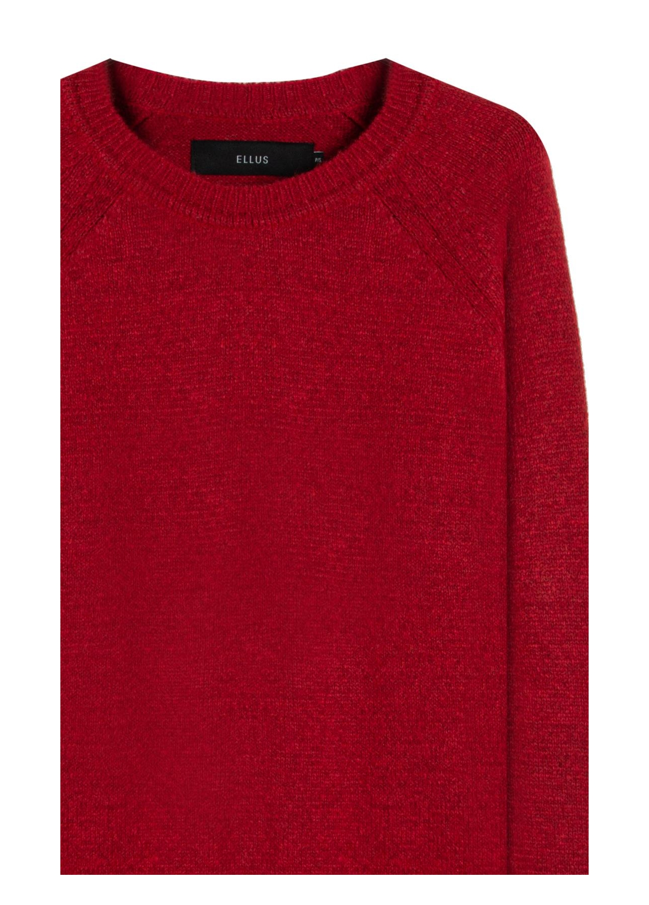 Tricot Snug Knit Sweater Vermelho