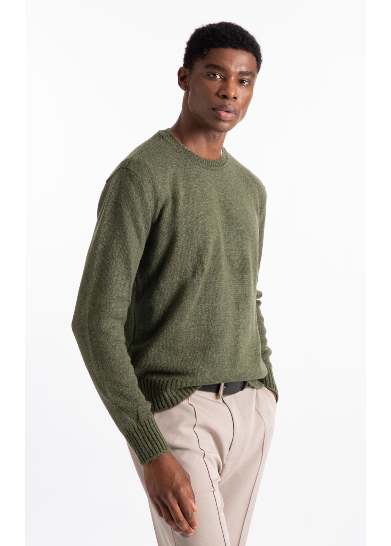 Tricot  Snug Knit Verde Militar