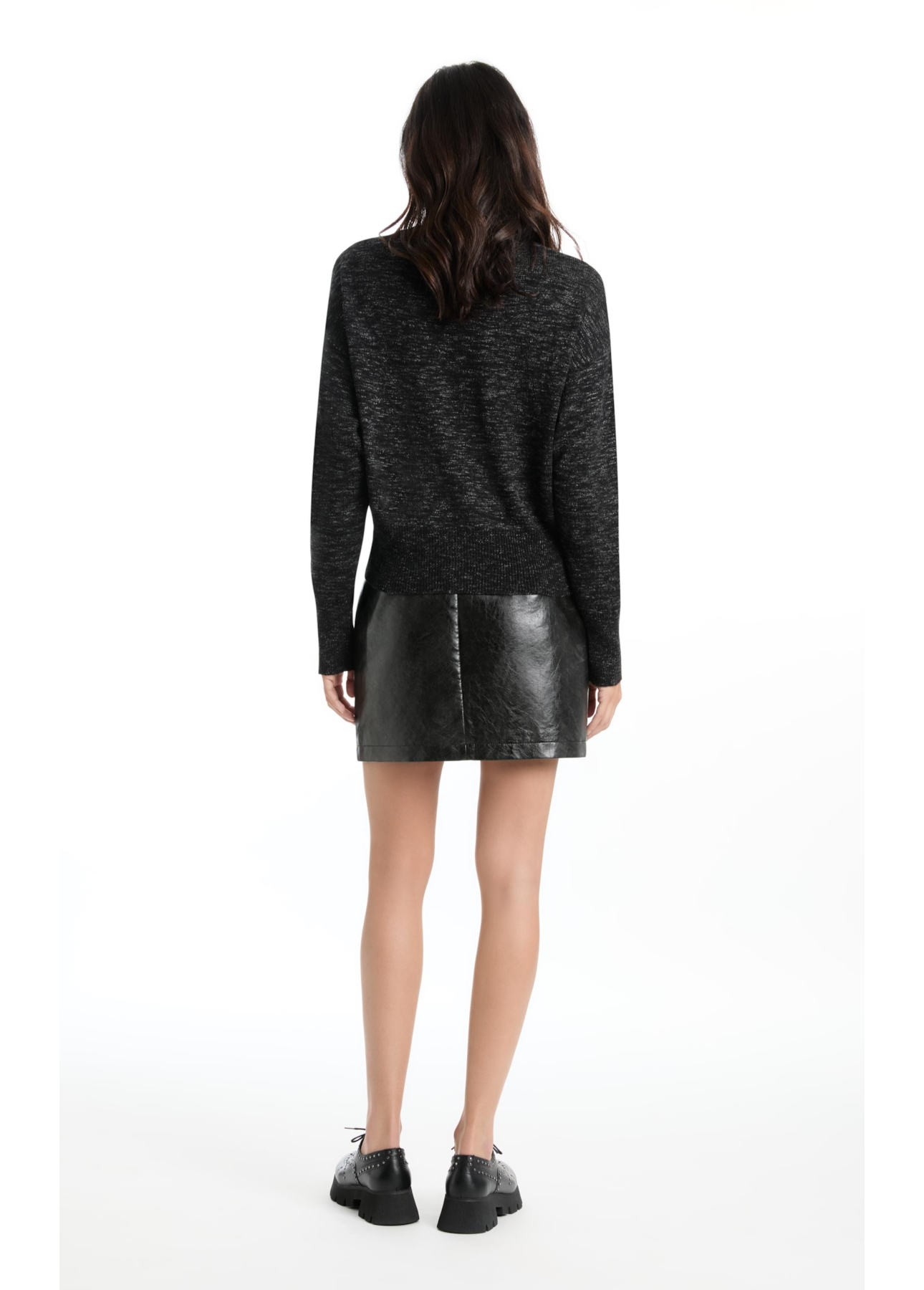 Tricot Swater Flame Jersey Chumbo Mescla