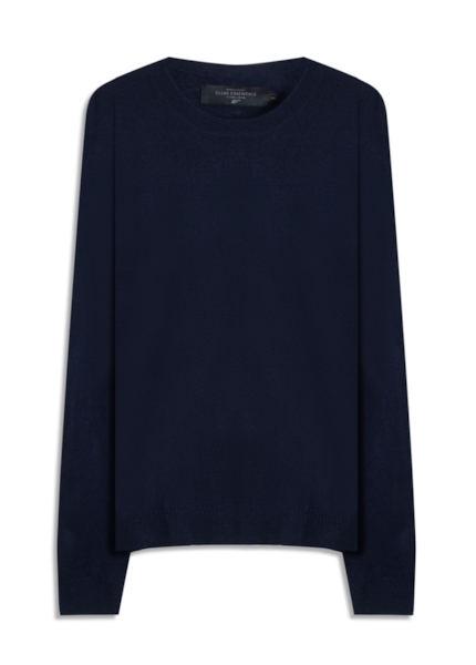 Tricot Techno Merino Basic Azul Marinho
