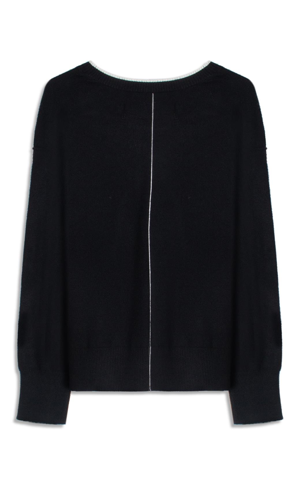 Tricot Techno Turtleneck Soft Touch Preto