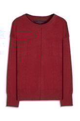 Tricot Techno Piping Sweater Vermelho