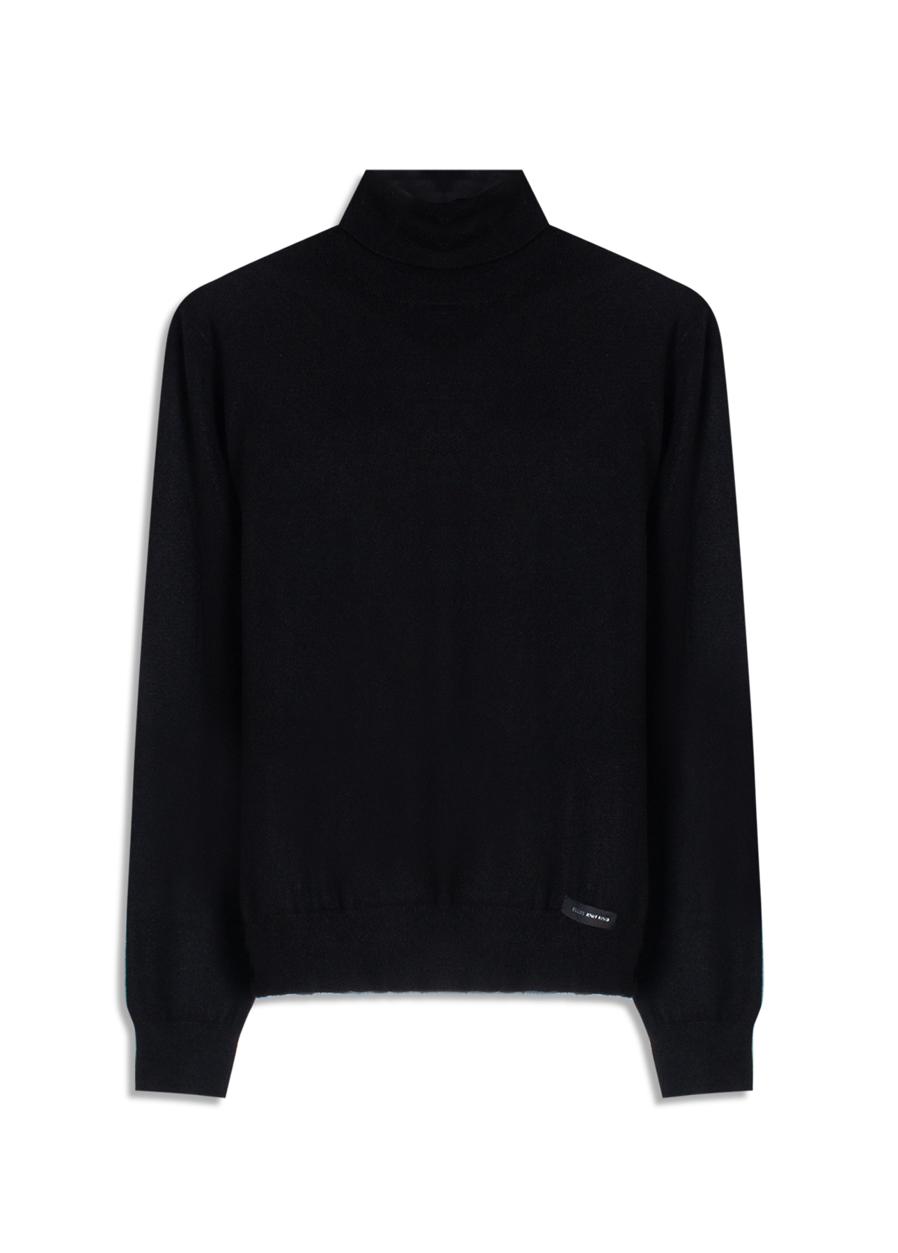 Tricot Techno Turtleneck Soft Touch Preto