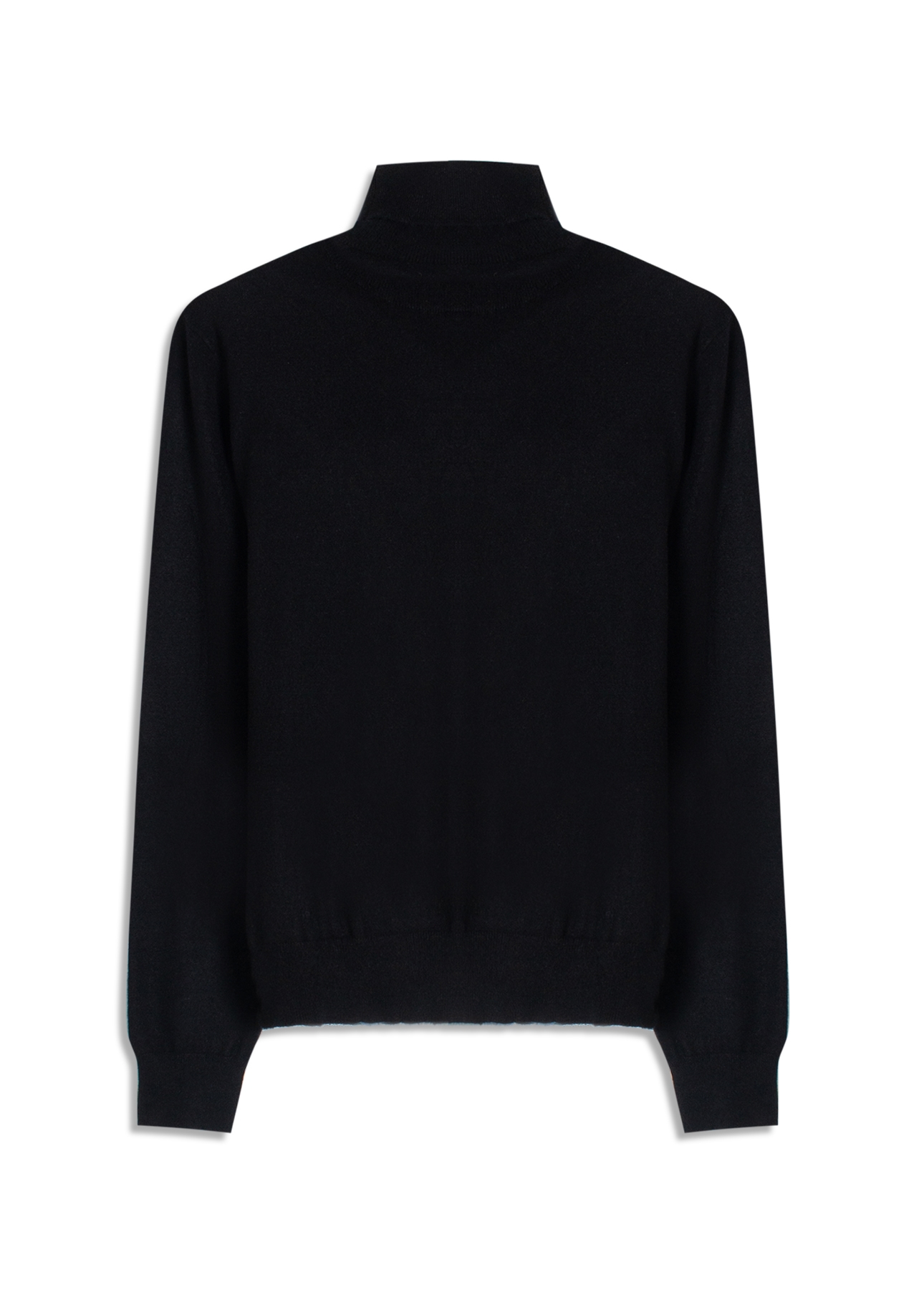 Tricot Techno Turtleneck Soft Touch Preto