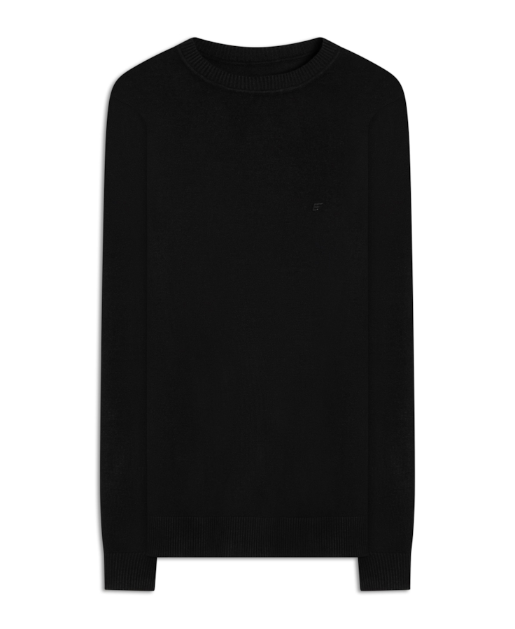 Tricot Tecno Basic Sweater Preto