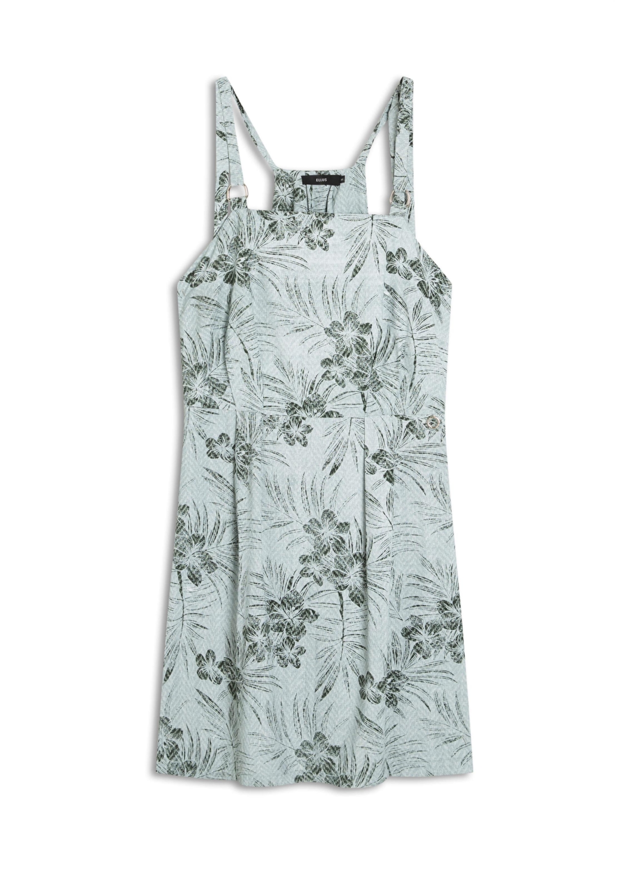 Tropical Foggy Square Neckline To Tie Padrao 1