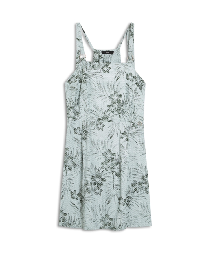 Tropical Foggy Square Neckline To Tie Padrao 1
