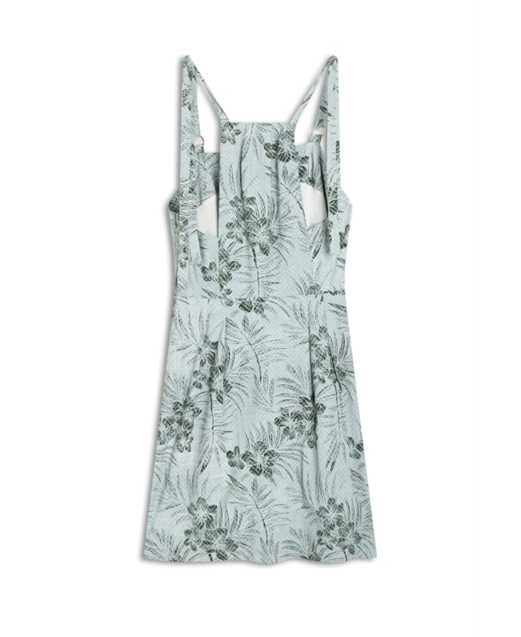 Tropical Foggy Square Neckline To Tie Padrao 1