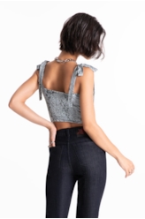 Tropical Foggy Strap Bow Padrao 1