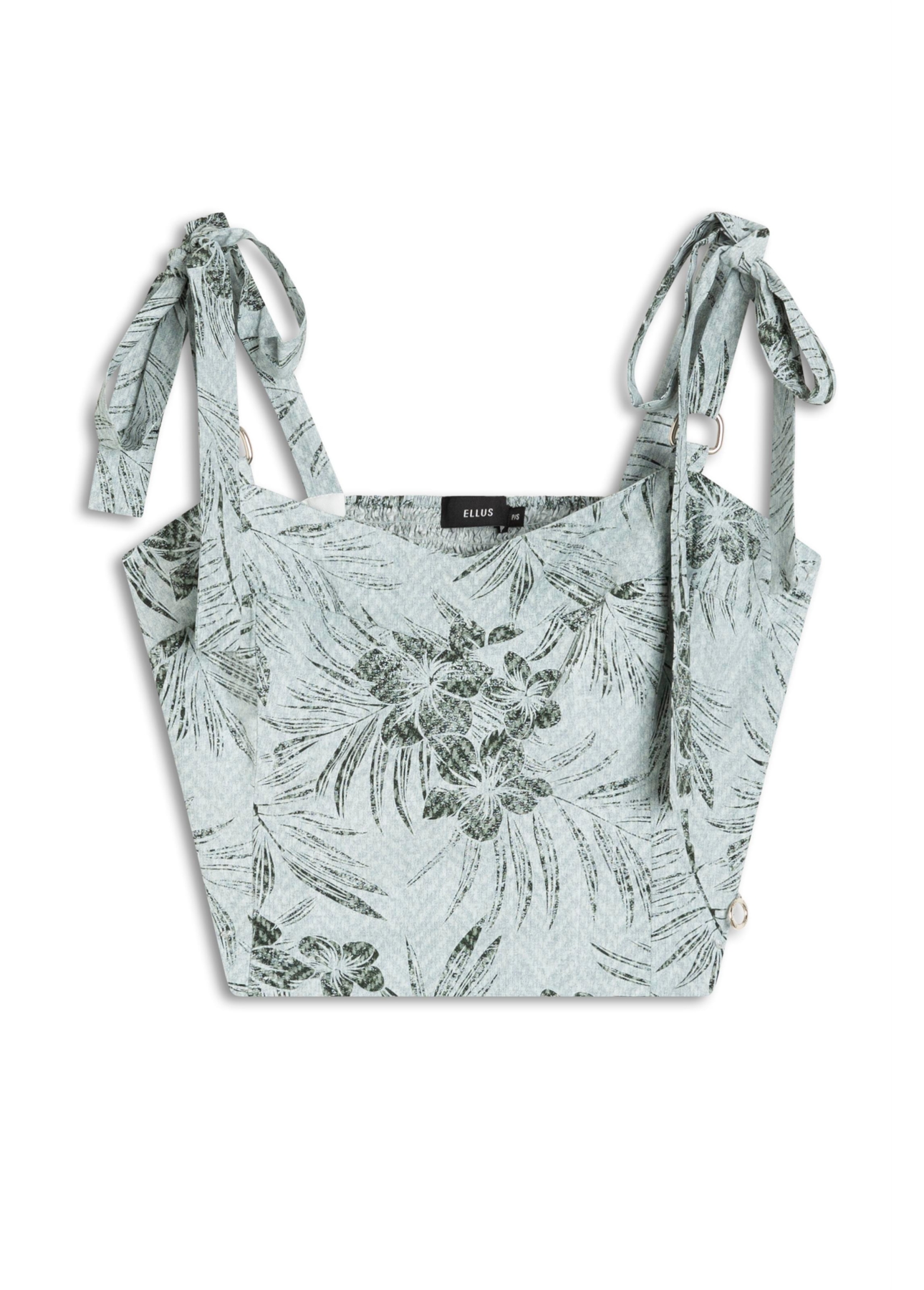 Tropical Foggy Strap Bow Padrao 1