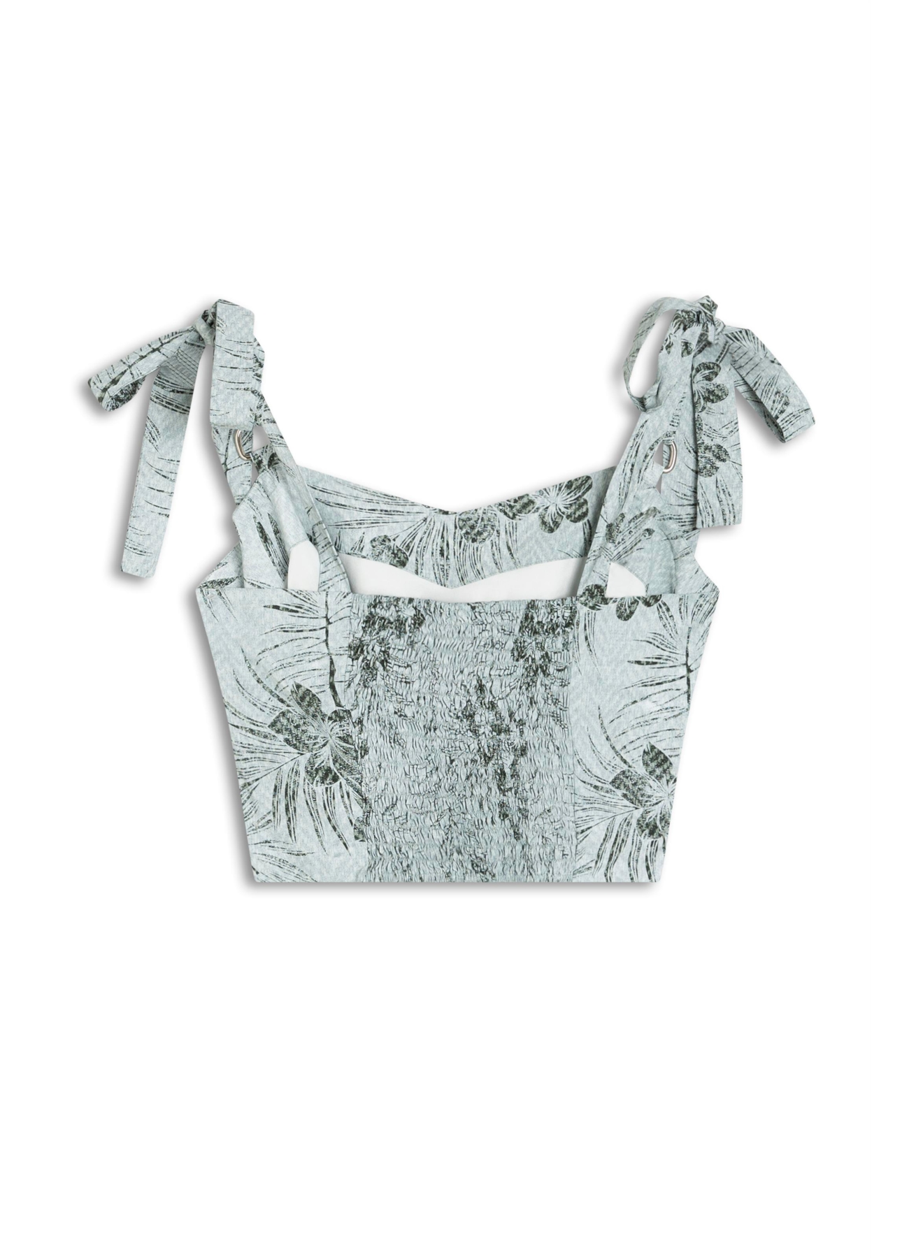 Tropical Foggy Strap Bow Padrao 1