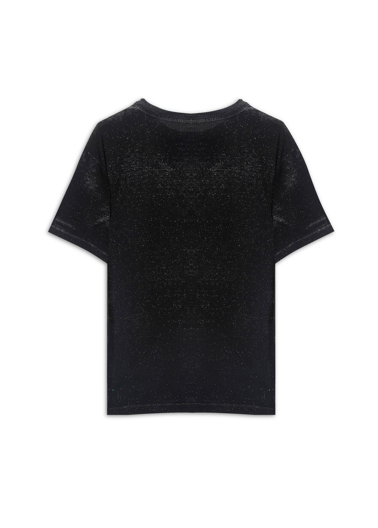 Tshirt Aguia Glitter Preto