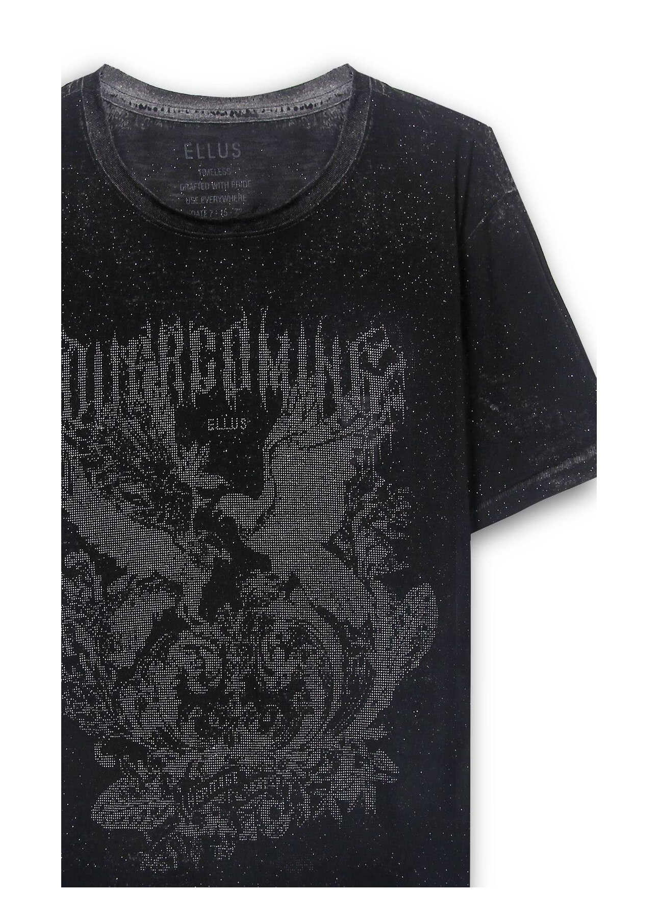 Tshirt Aguia Glitter Preto