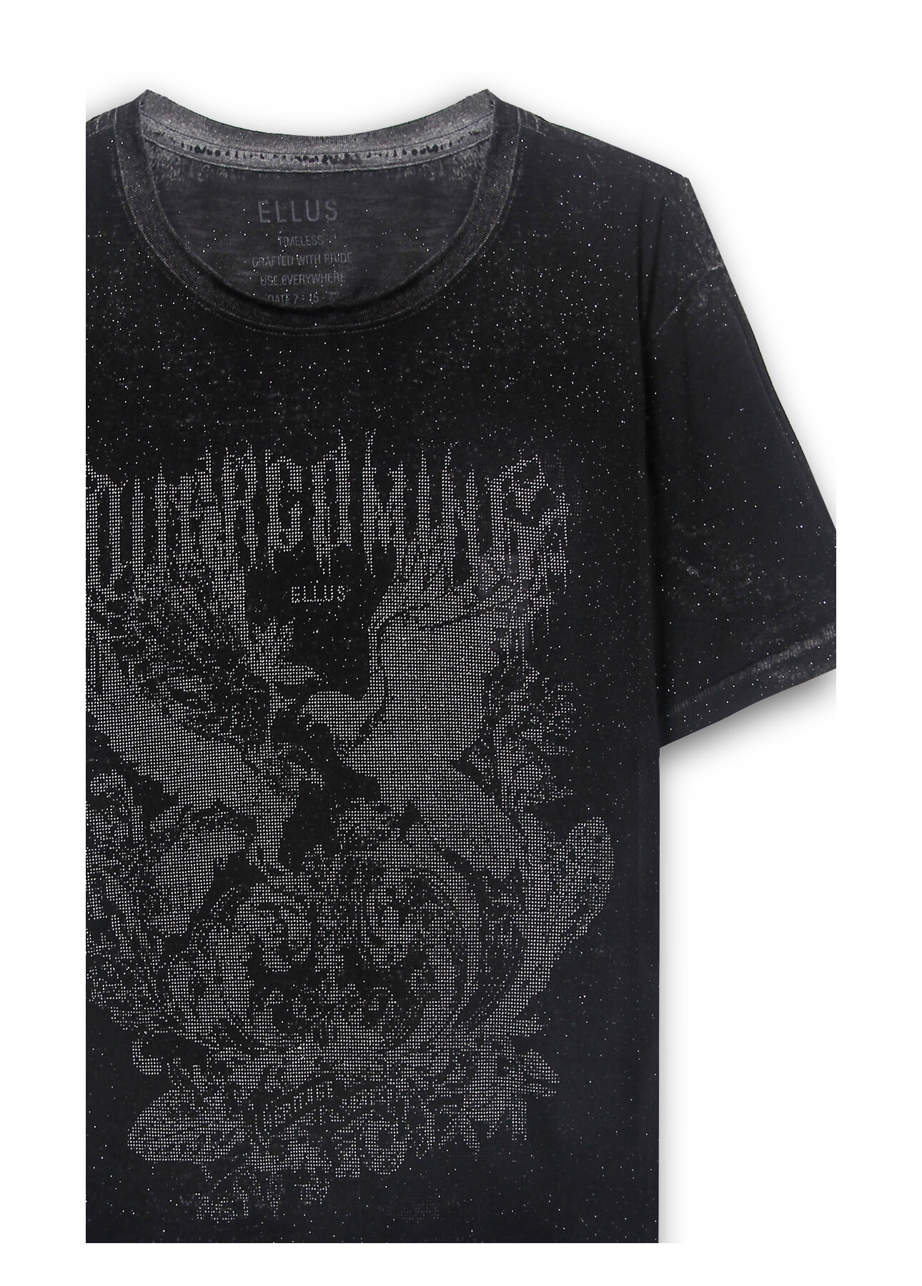 Tshirt Aguia Glitter Preto