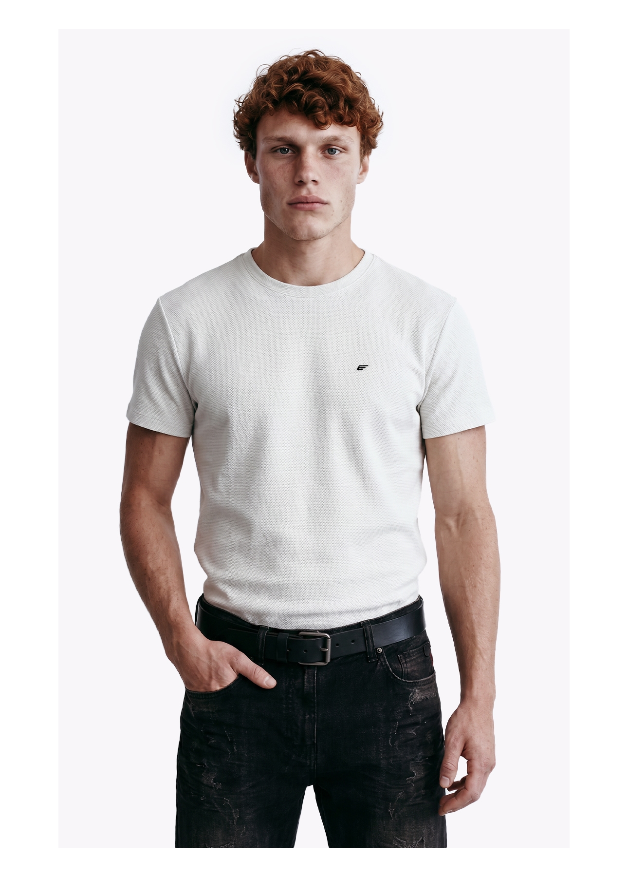Tshirt Fine Easa Classic Prata