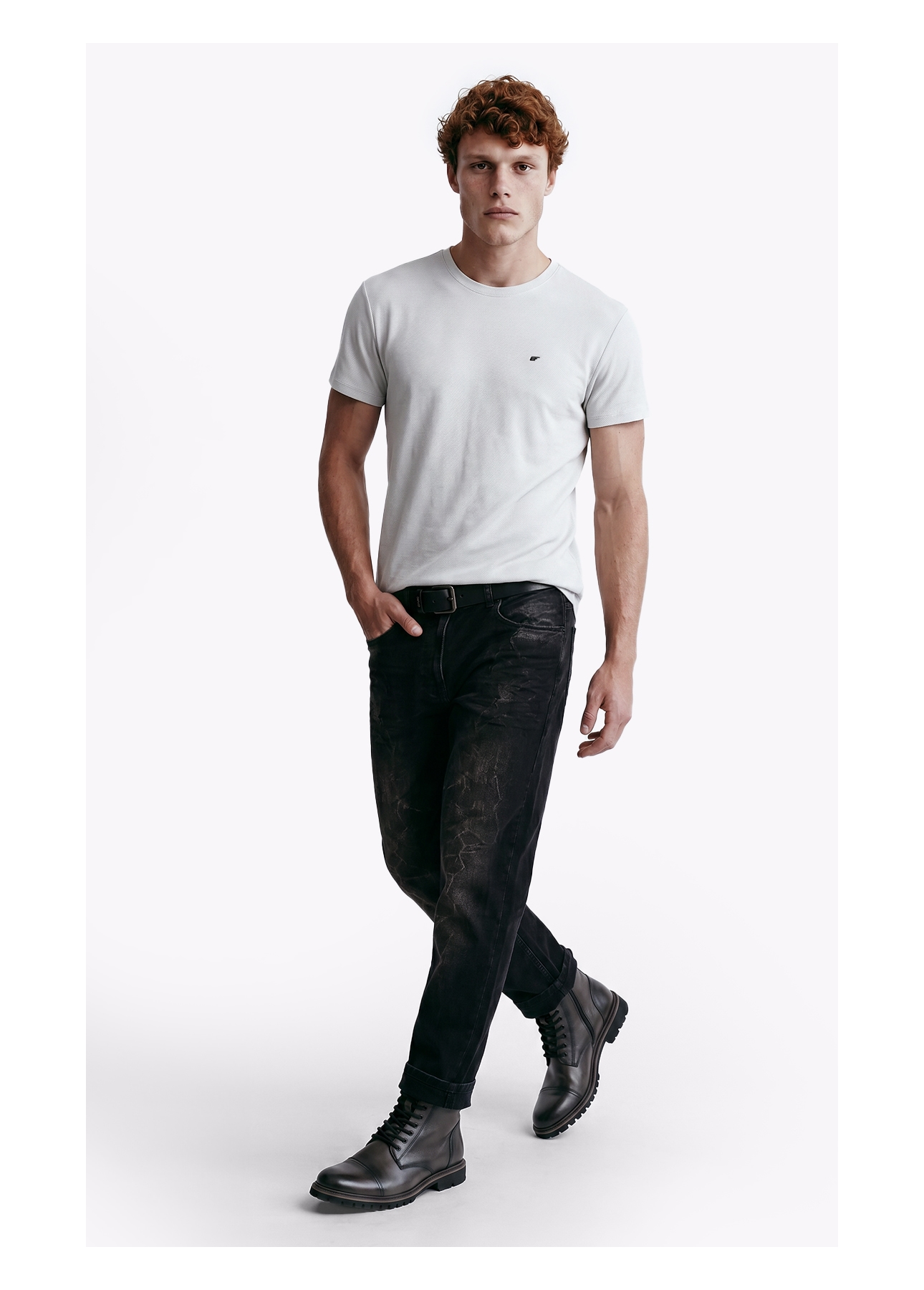 Tshirt Fine Easa Classic Prata