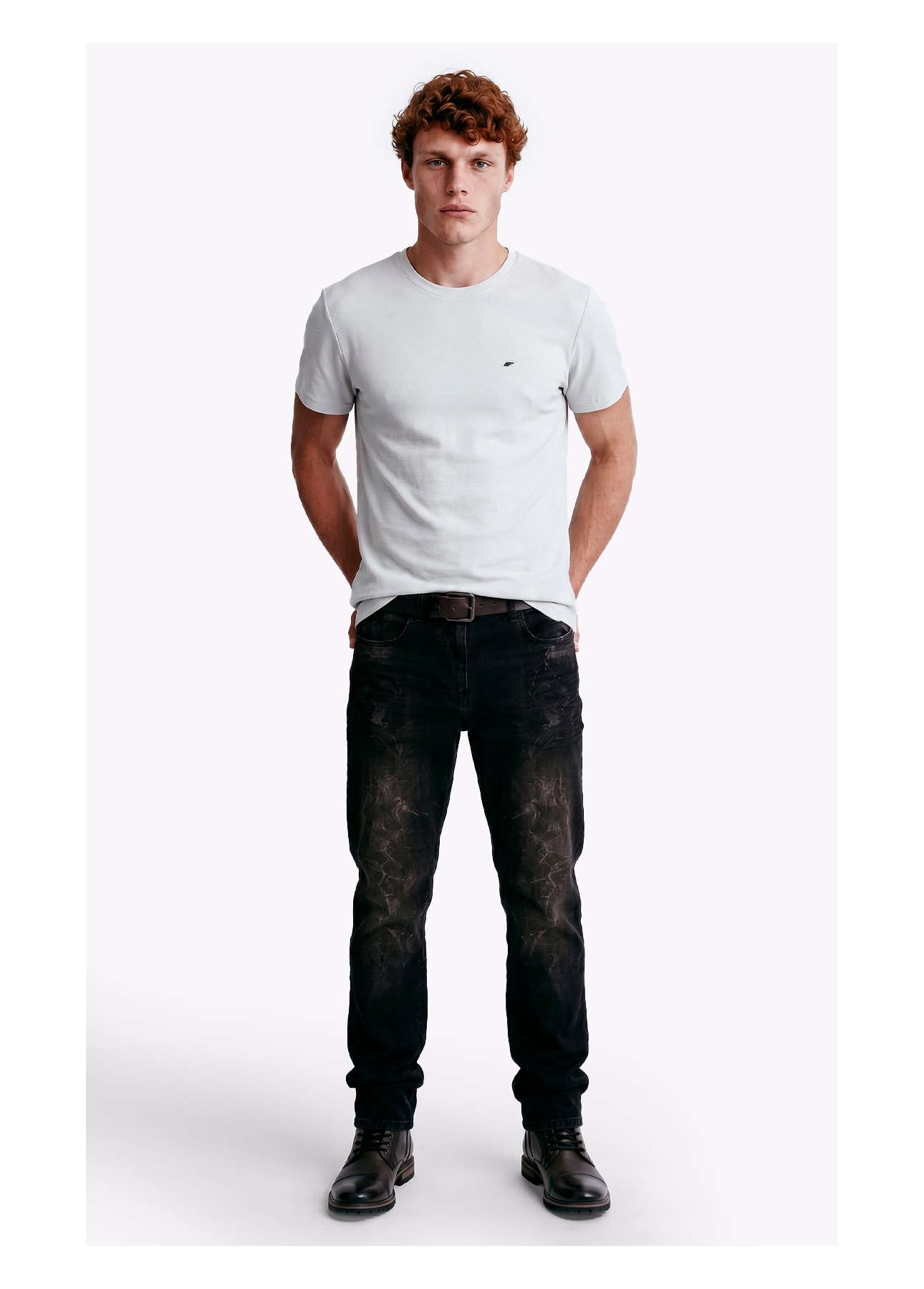 Tshirt Fine Easa Classic Prata