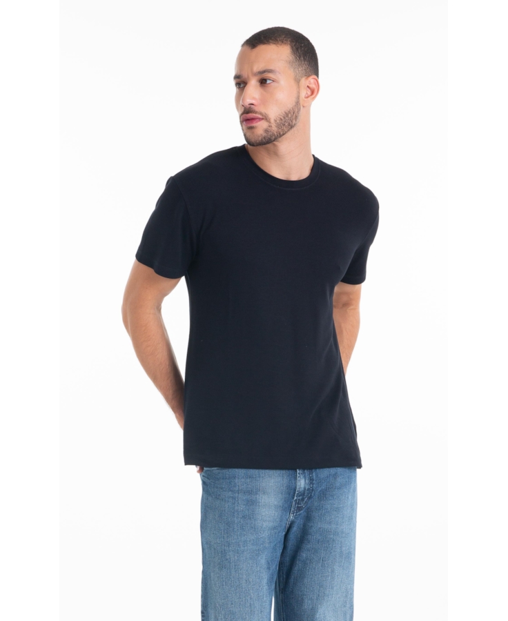 Tshirt Piquet Rems Preto