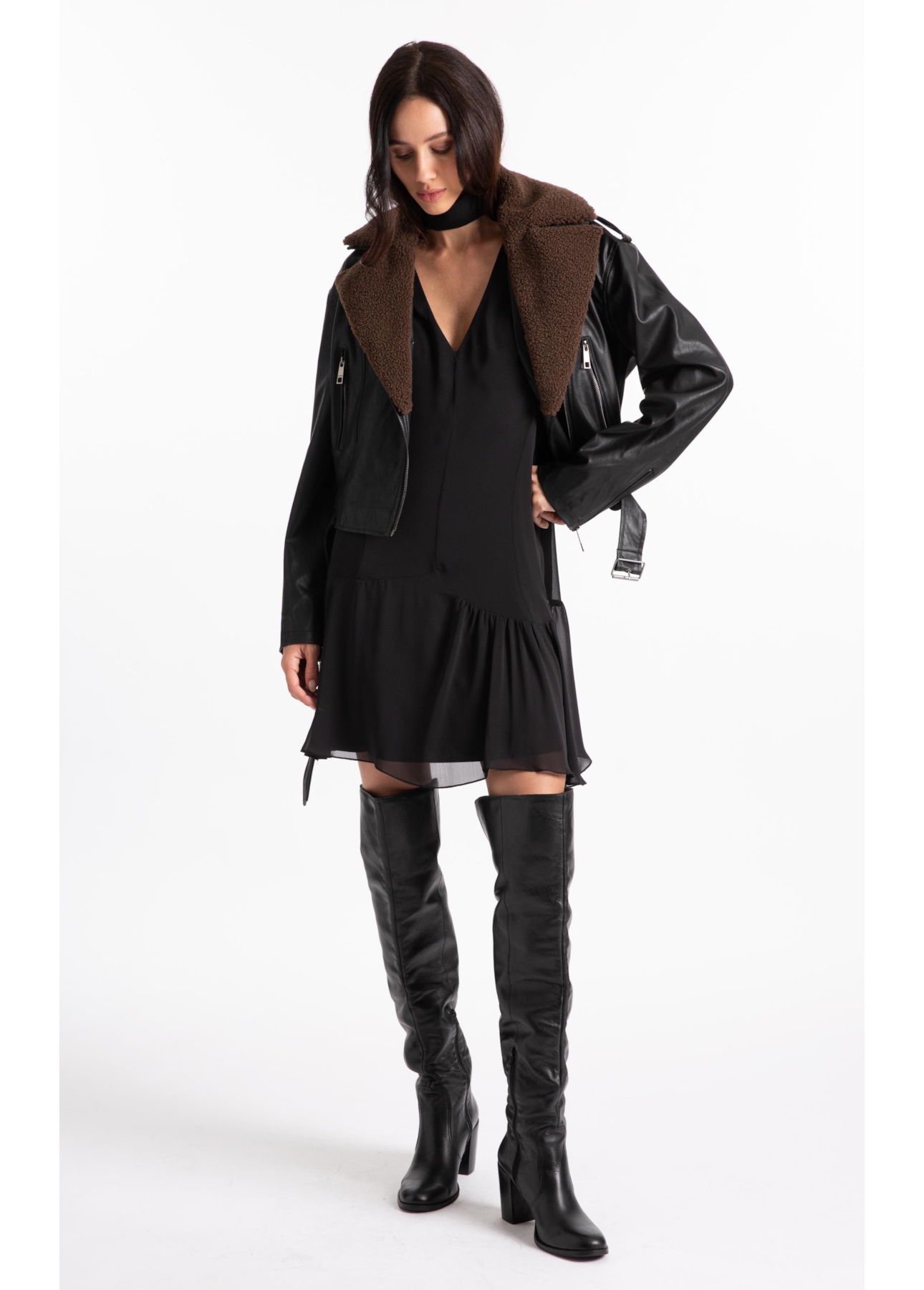 Vegan Leather Perfecto Preto