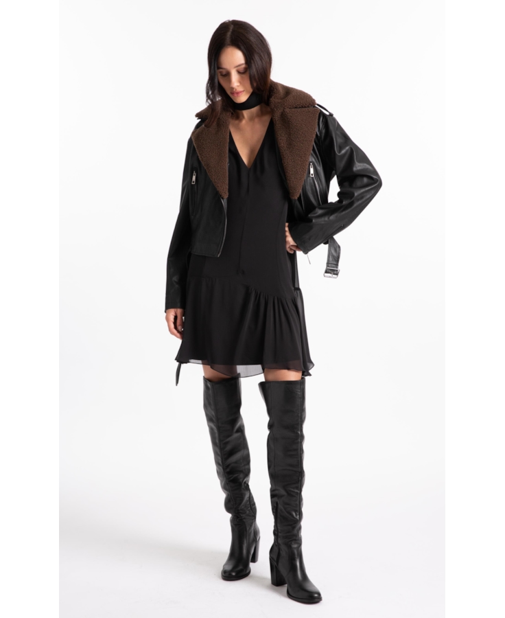 Vegan Leather Perfecto Preto