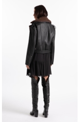 Vegan Leather Perfecto Preto