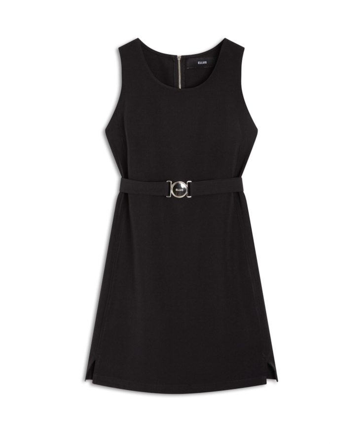 Vestido Alfaiataria Ultra Span Plus Preto