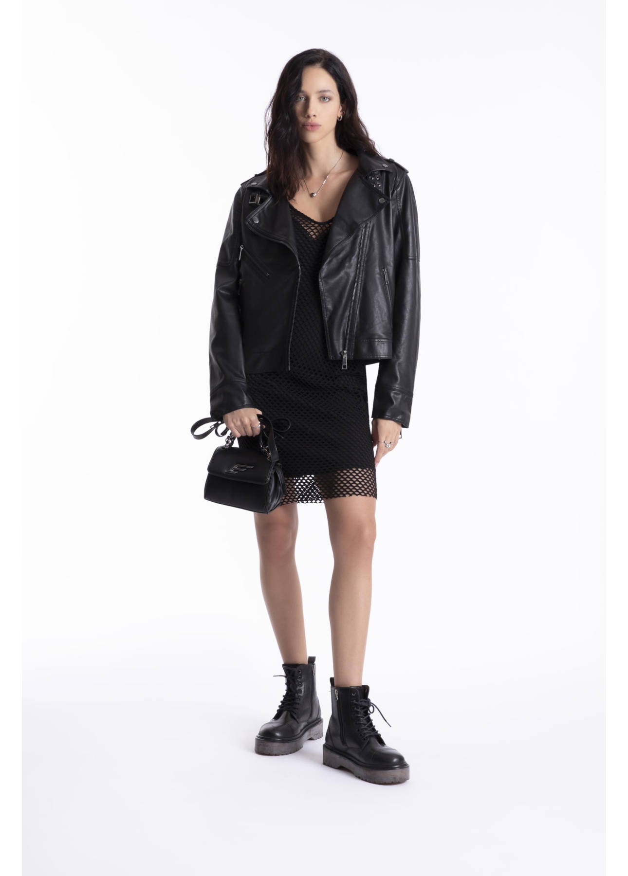 Vestido Aranha Long Ellus Preto