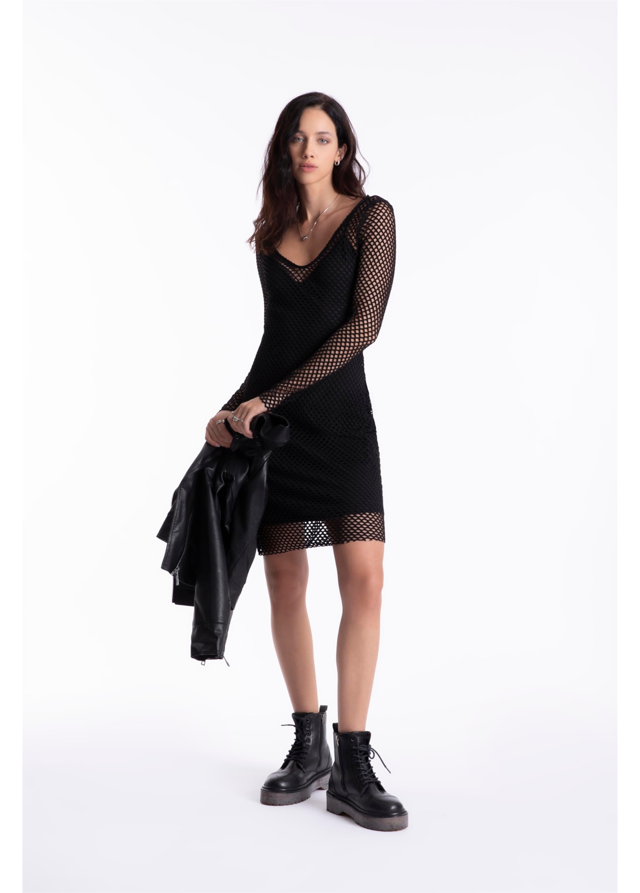 Vestido Aranha Long Ellus Preto