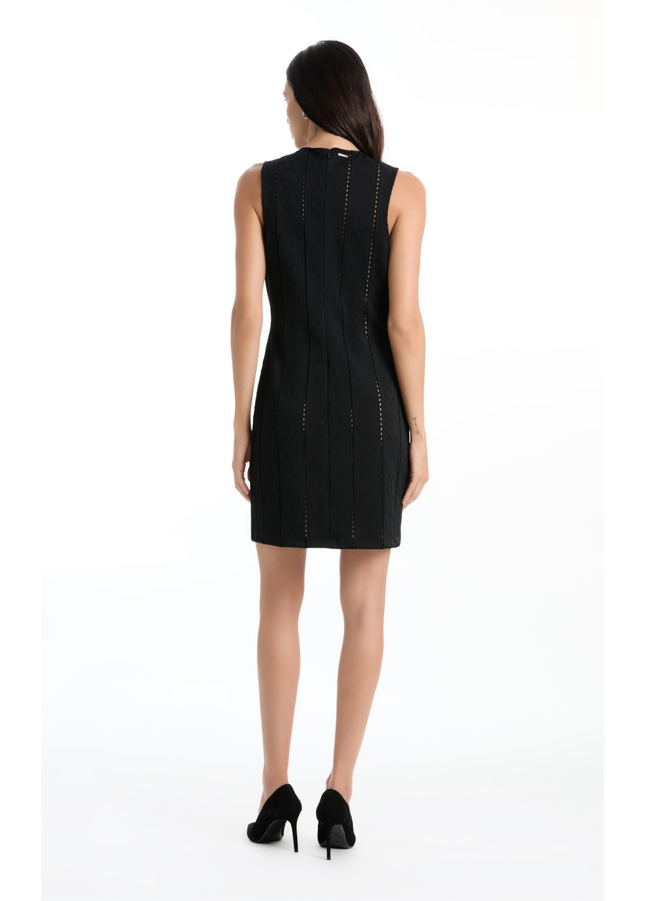 Vestido Bandage Sleeveless Preto