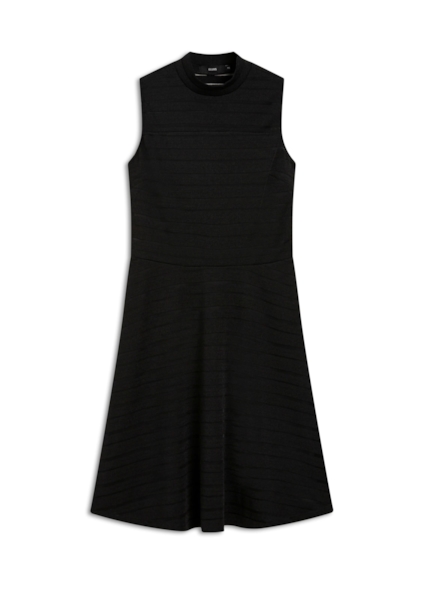 Vestido Bandage Tule High Preto