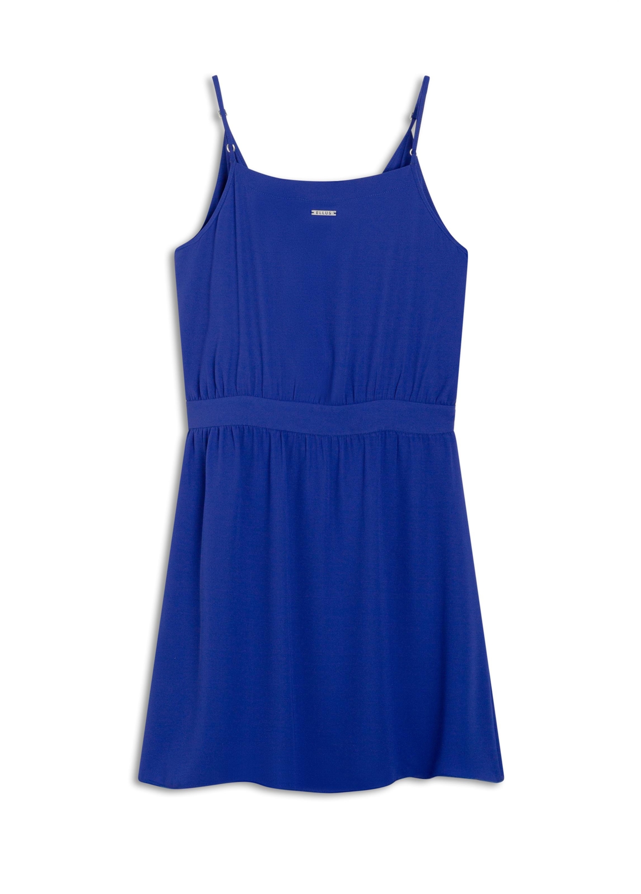 Vestido Beta Overlap Ellus Azul Bic