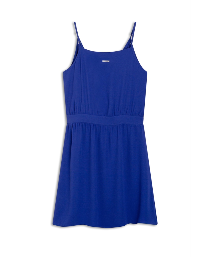 Vestido Beta Overlap Ellus Azul Bic