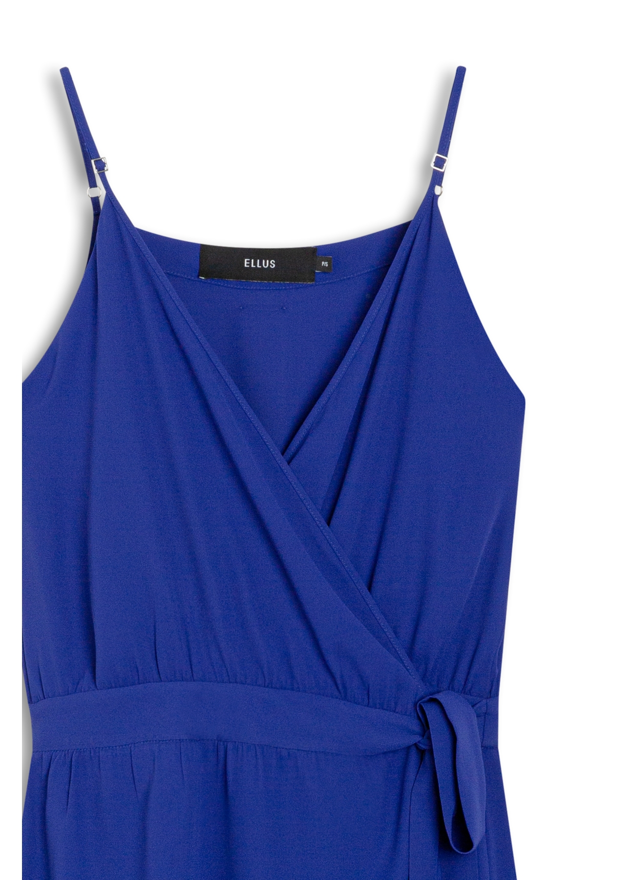 Vestido Beta Overlap Ellus Azul Bic