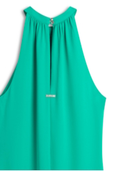 Vestido Beta Sleeveless Ellus Verde Agua