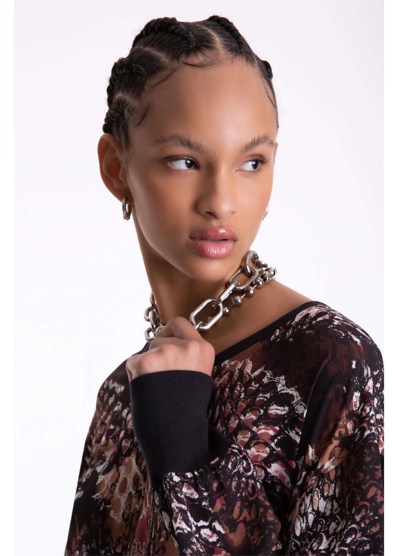 Vestido Beta Snake Staight Estamp. 1