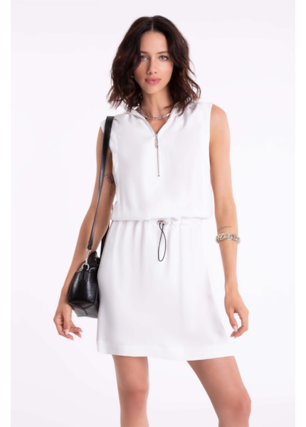 Vestido Cap Adjuster Off White
