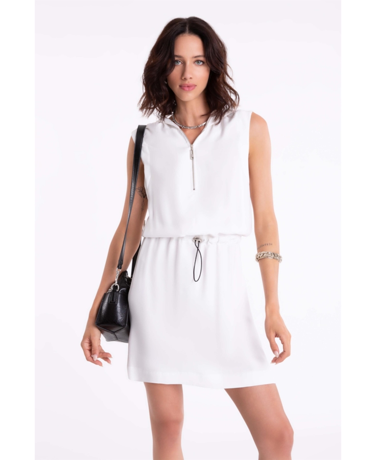 Vestido Cap Adjuster Off White