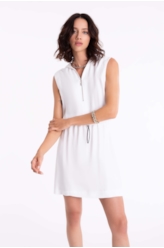 Vestido Cap Adjuster Off White